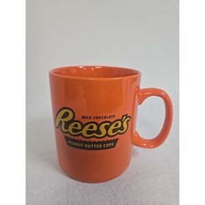 Reese's Peanut Butter Cups Orange Jumbo Coffee Mug Candy Logo Cup